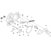 Clutch cover Husqvarna 550i XP Clutch cover Husqvarna 550i XP