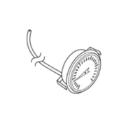 Pressure difference gauge Cmh2 Pressure difference gauge Cmh2