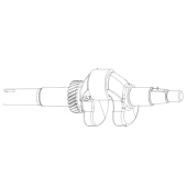 Crankshaft 25 mm Crankshaft 25 mm
