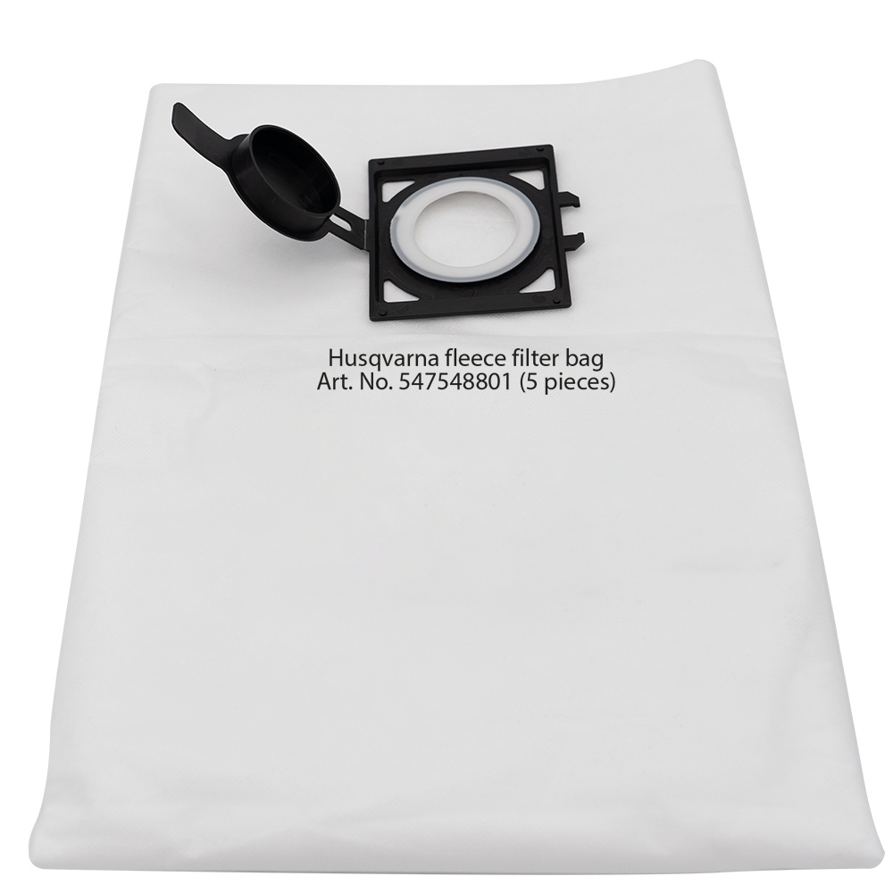 Fleece filter bag, 35 l 5 pcs