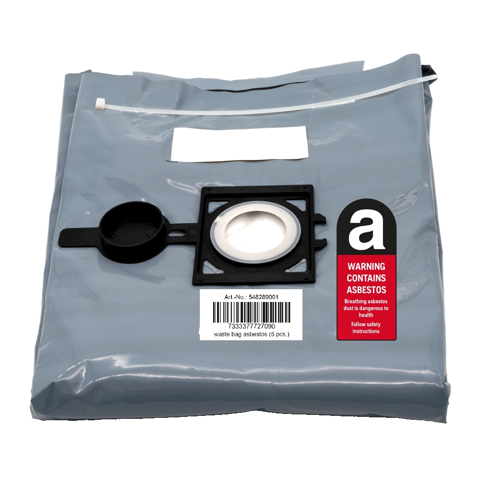Waste bag asbestos | de35 5 pcs