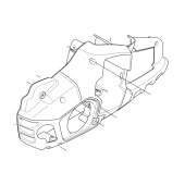Chassis left / flywheel side Chassis left / flywheel side