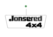 Decal Jonsered 4x4 Decal Jonsered 4x4