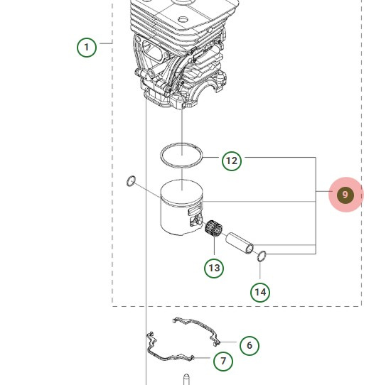 Piston Kpl 5746440-02
