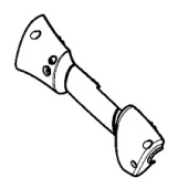 Handle Half Right Orange 5747021-01 Handle Half Right Orange 5747021-01