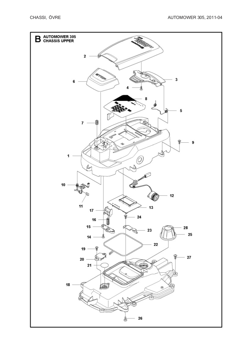 Keyboard 105, 305, 308