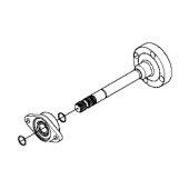 Axle Kpl 5769938-01 Axle Kpl 5769938-01