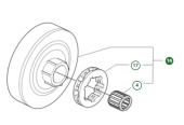 Clutch drum 0.325 Clutch drum 0.325