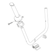 Handlebar Complete Horda Grip 5782482-02 Handlebar Complete Horda Grip 5782482-02