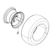 Wheel Kpl 5806303-01 Wheel Kpl 5806303-01