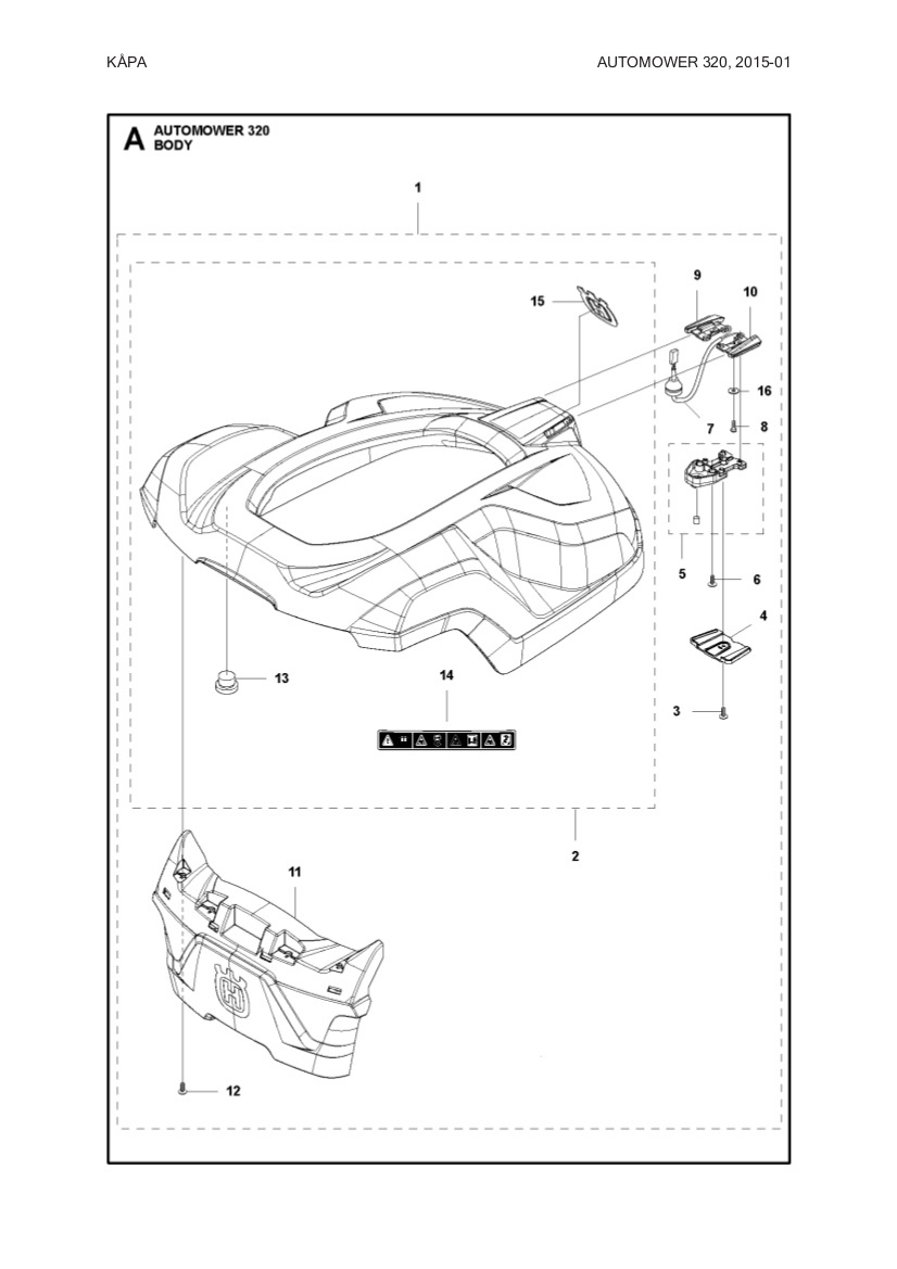 Body Kit Complete 320 Grey