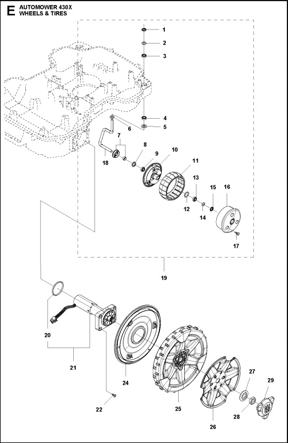 Motor Kit Drive Wheel