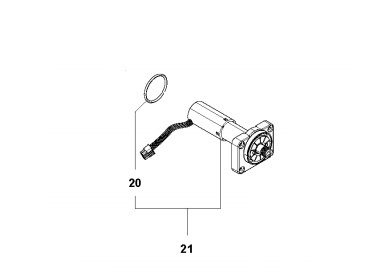 Motor Kit Drive Wheel 320, 330X, 420, 430X, 440, 450X