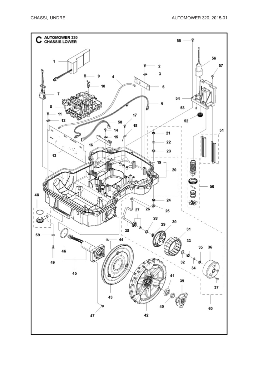 Chassis Kit Am320 Lower