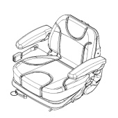 Armrest Rh 5823102-01 Armrest Rh 5823102-01