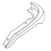 Guard LH mud Guard LH mud