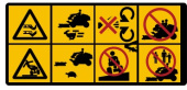 Start/Warning sticker P525D&P520 Start/Warning sticker P525D&P520