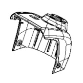 Steering Column, Rear, P524 5872172-02 Steering Column, Rear, P524 5872172-02