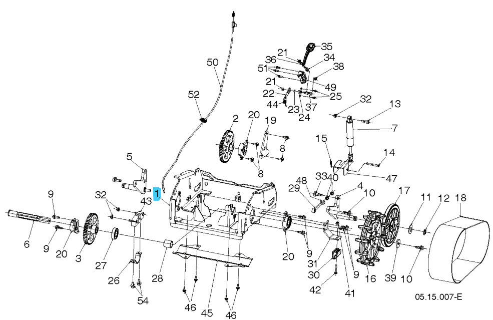 Frame Track Weldment Ms668 Ora 5893304-02