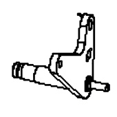Arm Track Adjuster Weldment Rh 5893324-02 Arm Track Adjuster Weldment Rh 5893324-02