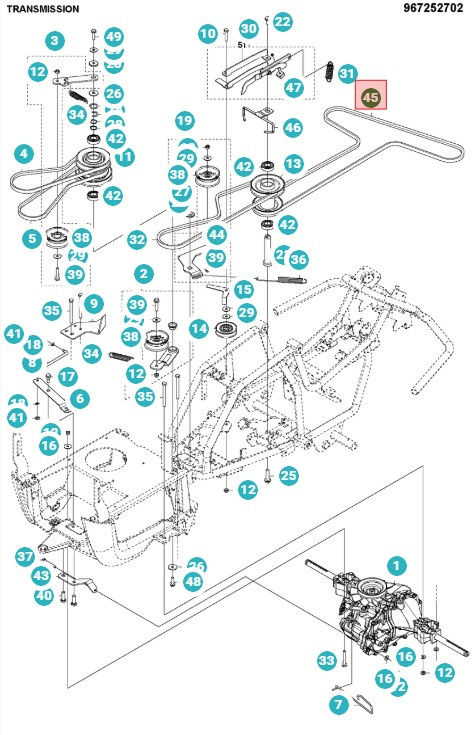 Belt Rider 115C, 115B, FR2315MA