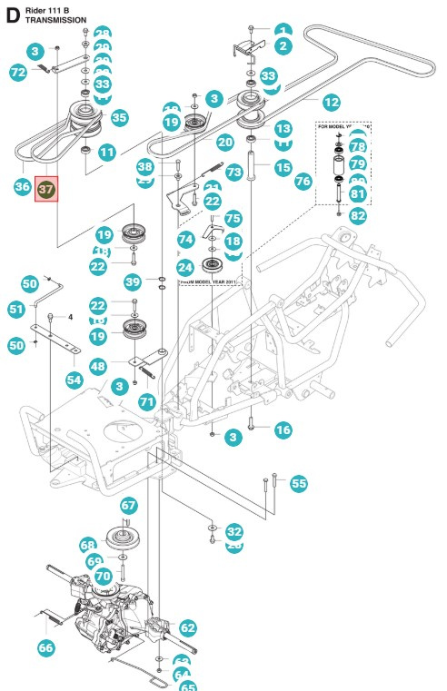 Belt Rider 111B, 111B5, FR2311M