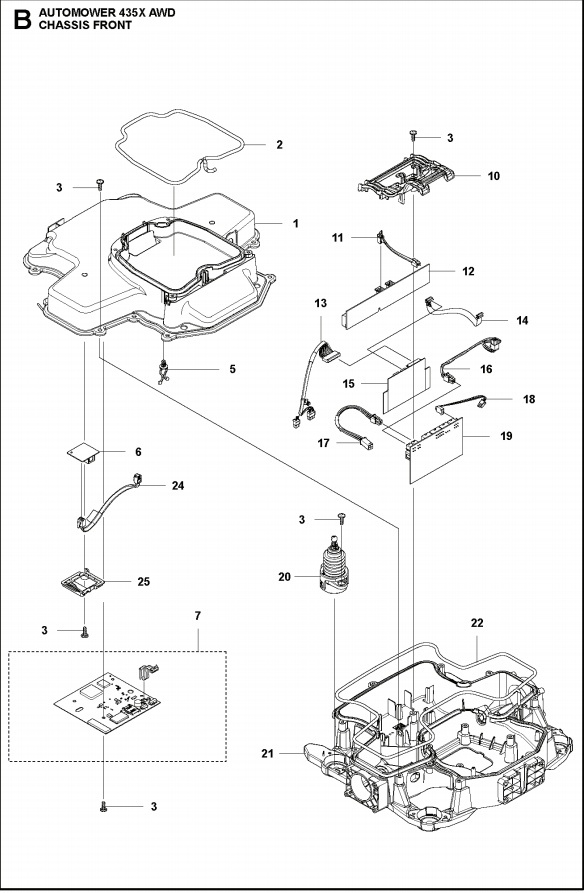 PRINTED CIRCUIT ASSY LOOP RECE