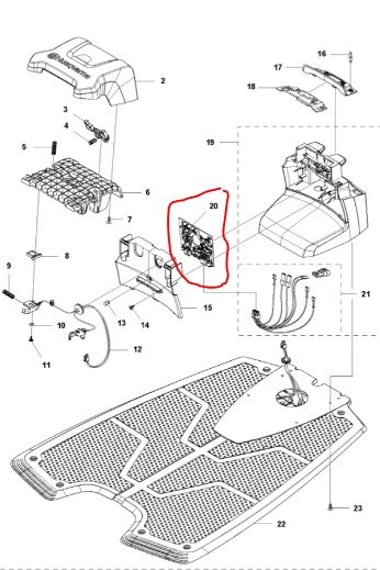 Printed Circuit Charging Station PCBA