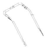 Handle Lc247Li / Lc347Vli 5931197-01 Handle Lc247Li / Lc347Vli 5931197-01