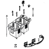 Battery box spare part assembly lc Battery box spare part assembly lc