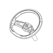 Steering wheel assembly short tube Steering wheel assembly short tube