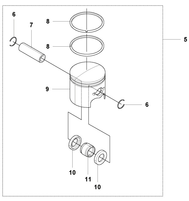 Piston Complete 5933051-01