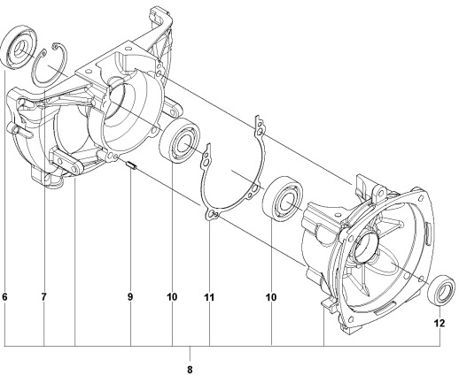 Crankshaft Complete 5933054-01
