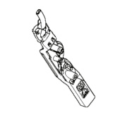 Contact Plate Front Handle He 5939109-01 Contact Plate Front Handle He 5939109-01