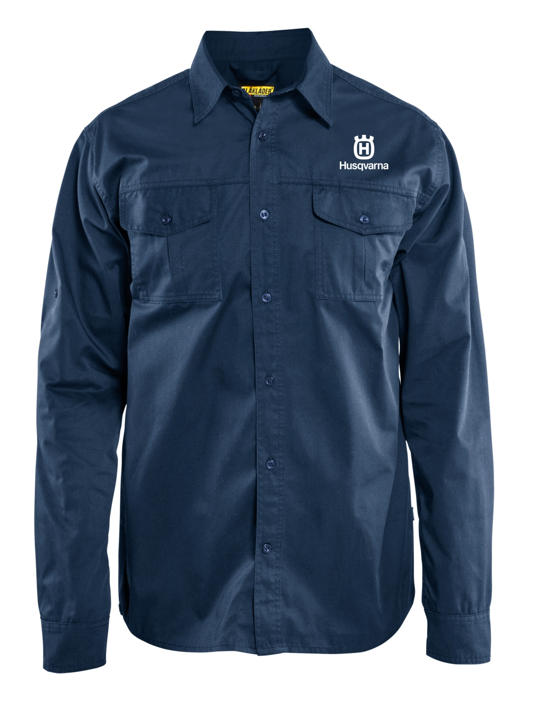 Shirt L Twill Shirt Navy Blue 5951044-04