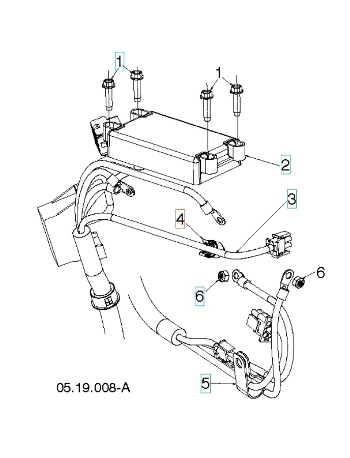 Clip Convoluted Tube, 1/4 Blac