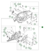 Crankcase kit 545/550Xp/Xpgmki Crankcase kit 545/550Xp/Xpgmki