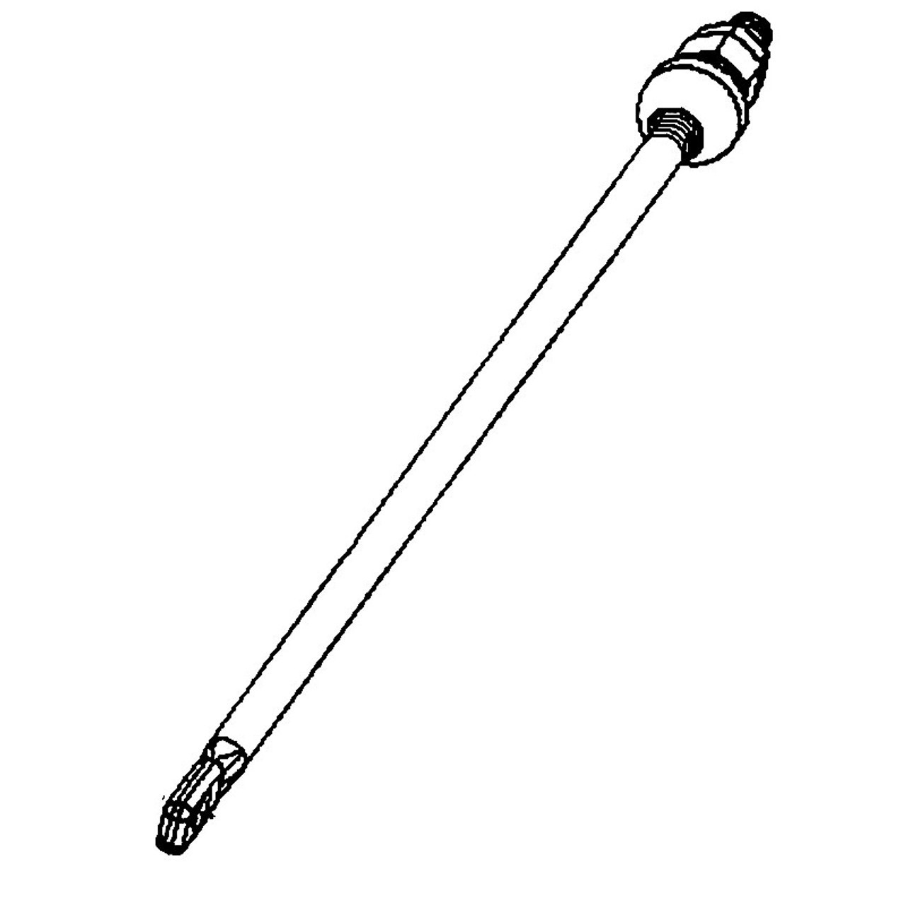 Link assembly front deck