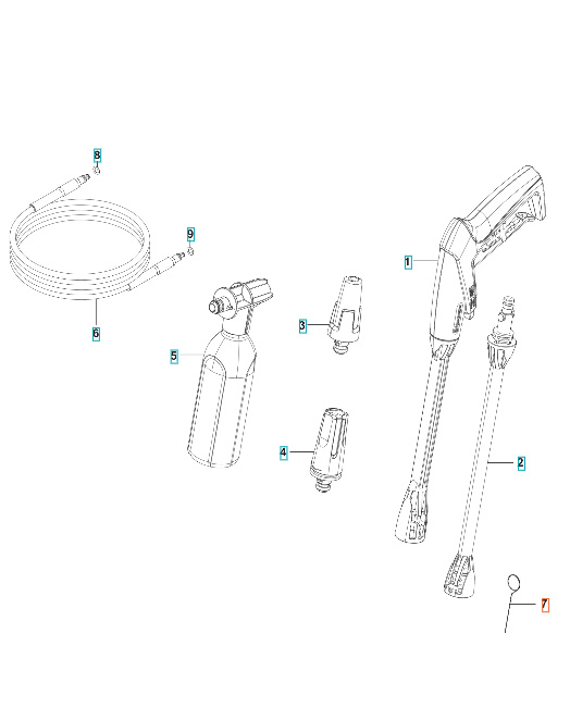 Cleaning Tool Black 5960249-01
