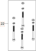 Screw M6X70 Din 912 4Pcs 5962888-01 Screw M6X70 Din 912 4Pcs 5962888-01