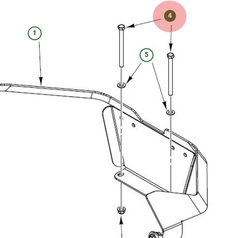 Bolt external hexagon head 5/1