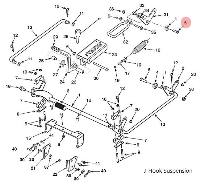 Bolt external hexagon head 1/2