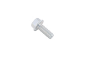 Screw hexagon head thread cutting screw w coll 3/8-16 x 1 in gr5 clear zinc Screw hexagon head thread cutting screw w coll 3/8-16 x 1 in gr5 clear zinc