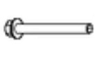 Screw hexagon screw with flange