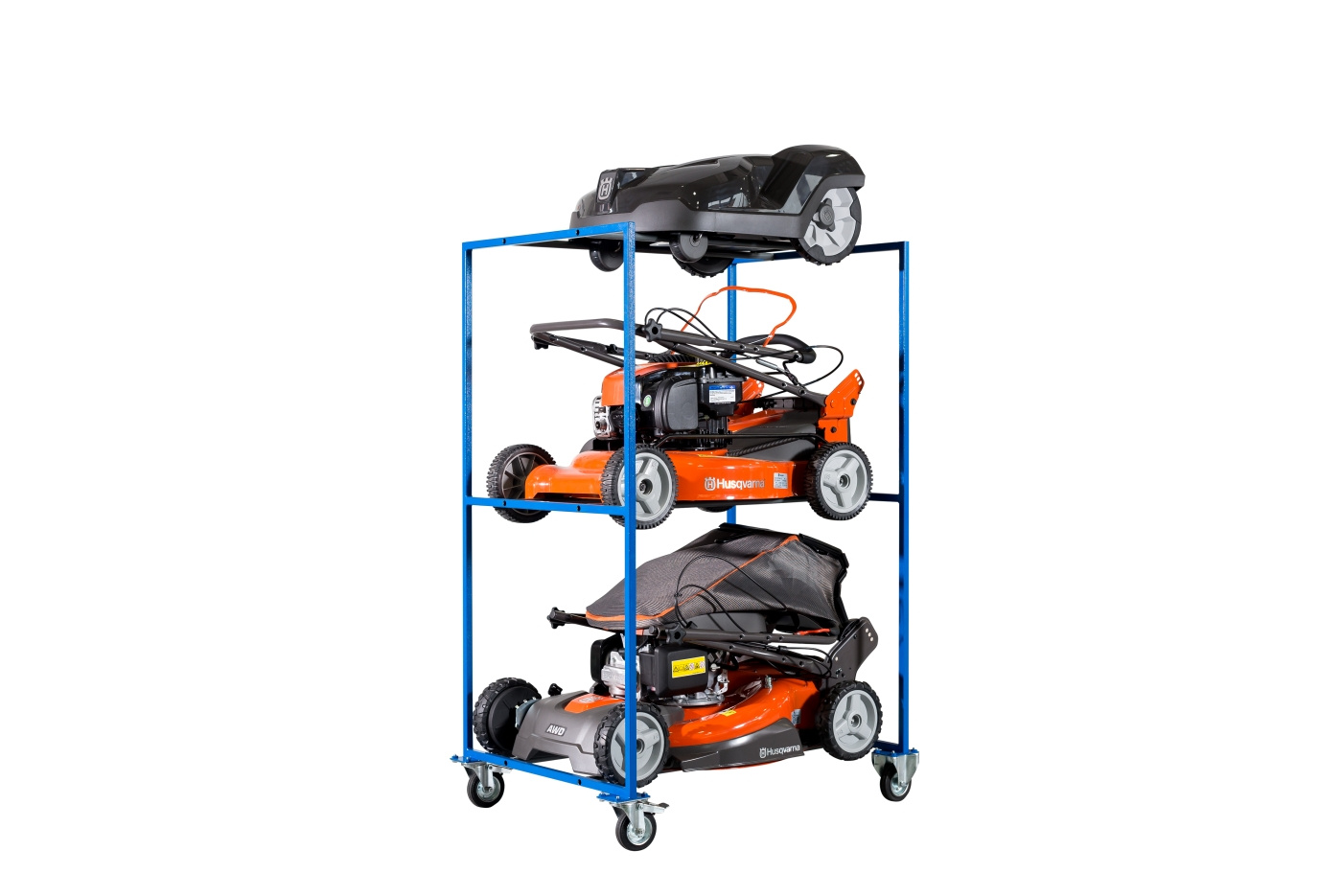 Mobile storage - lawn mower