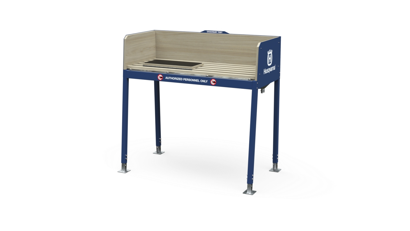 Test table chainsaw