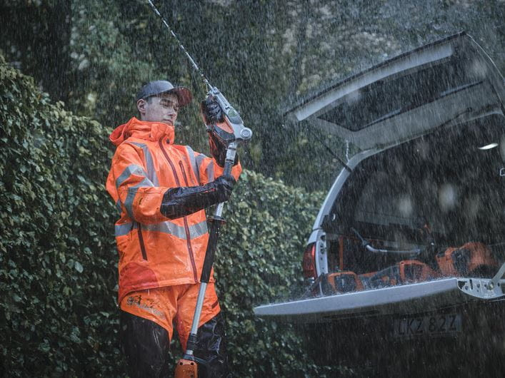 Rainjacket Husqvarna Technical Vent EN 20471