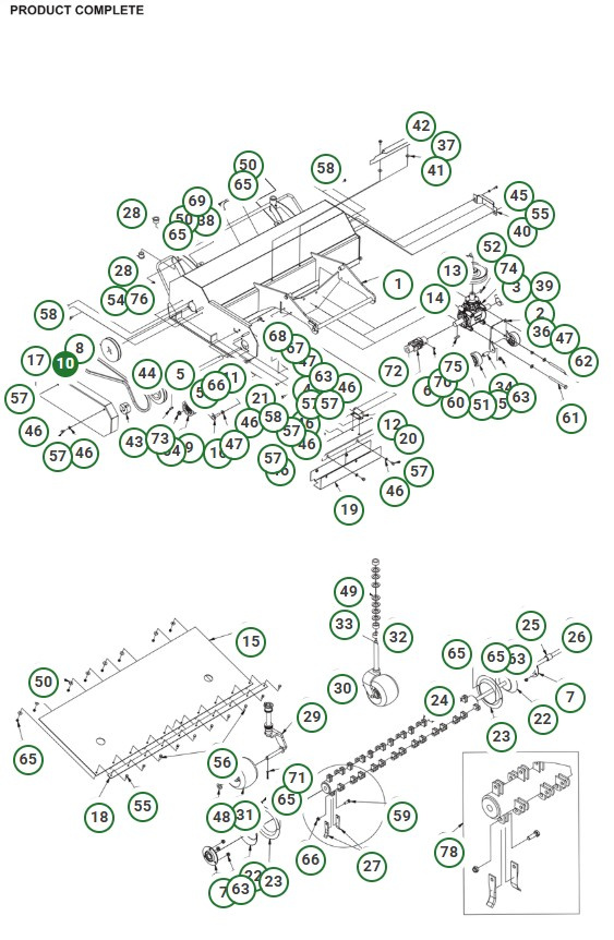 V-Belt X13 X 1232 5979160-01