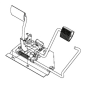 Pedal Plate Assy With Bearing Pedal Plate Assy With Bearing