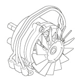Engine assembly chainsaw 340I Engine assembly chainsaw 340I